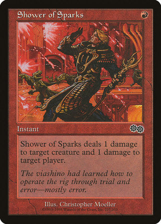 Shower of Sparks [Urza's Saga] | Fandemonia Ltd