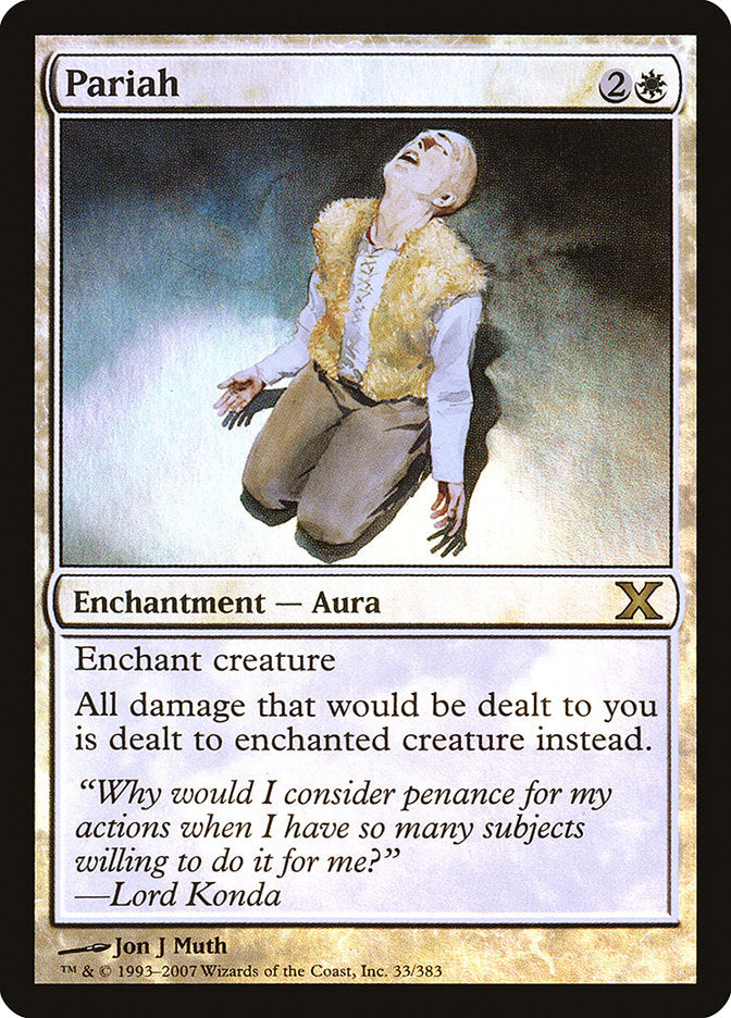 Pariah (Premium Foil) [Tenth Edition] | Fandemonia Ltd
