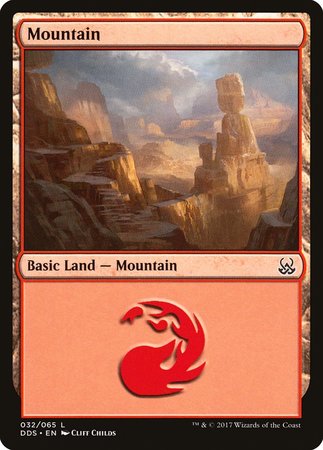 Mountain (32) [Duel Decks: Mind vs. Might] | Fandemonia Ltd