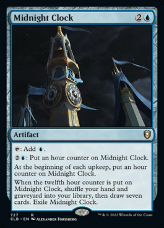 Midnight Clock [Commander Legends: Battle for Baldur's Gate] | Fandemonia Ltd