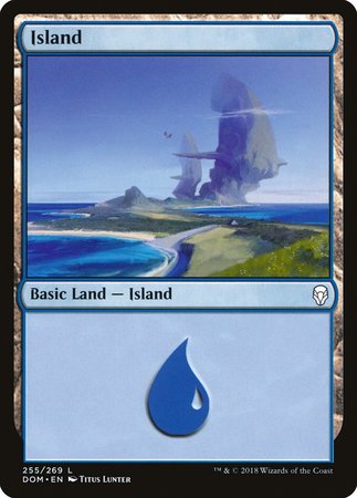 Island (255) [Dominaria] | Fandemonia Ltd