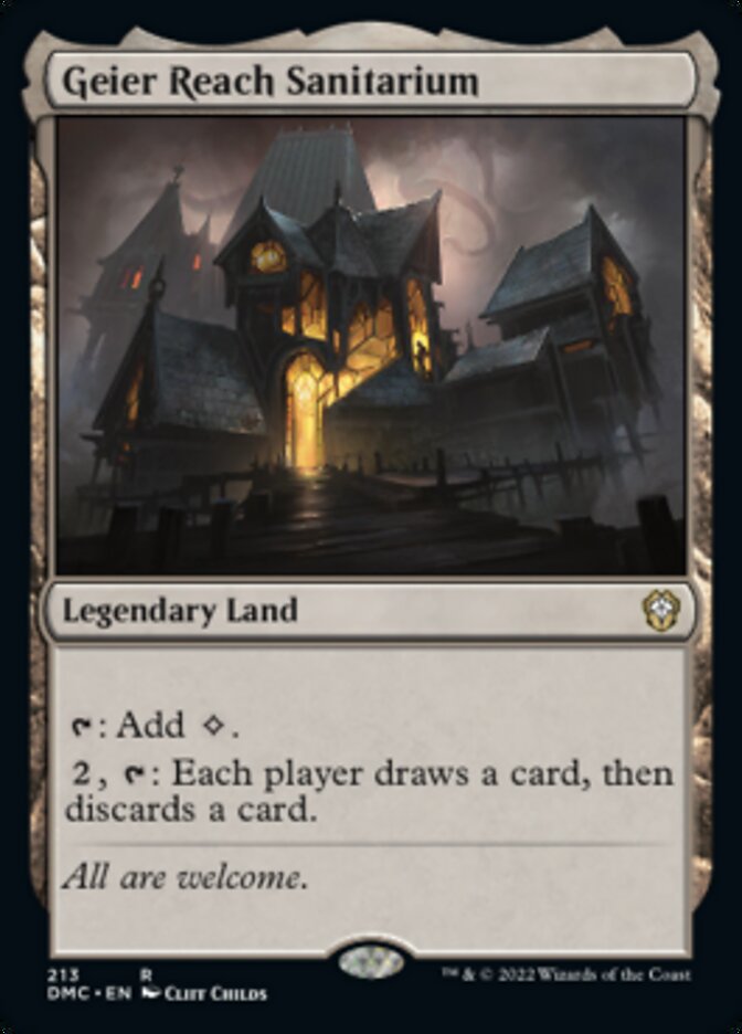 Geier Reach Sanitarium [Dominaria United Commander] | Fandemonia Ltd