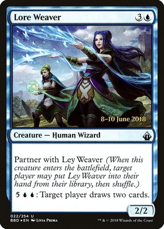 Lore Weaver [Battlebond Promos] | Fandemonia Ltd