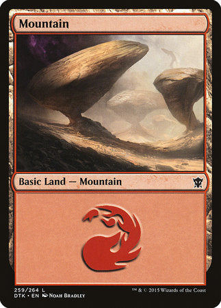Mountain (259) [Dragons of Tarkir] | Fandemonia Ltd