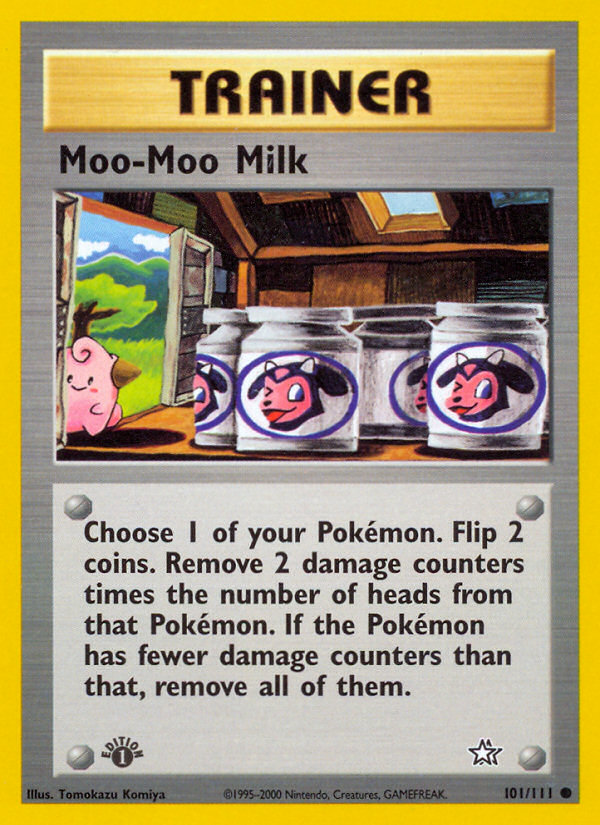 Moo-Moo Milk (101/111) [Neo Genesis 1st Edition] | Fandemonia Ltd