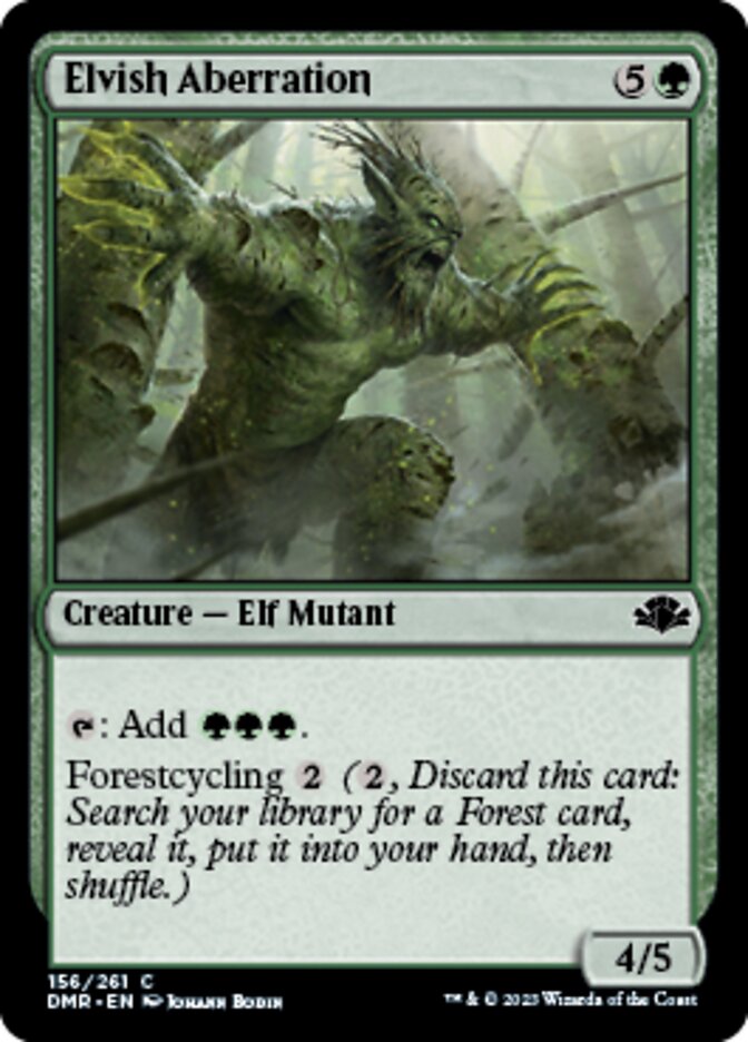 Elvish Aberration [Dominaria Remastered] | Fandemonia Ltd