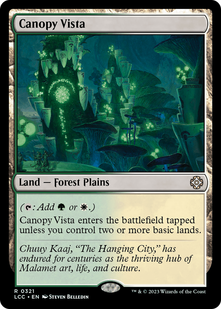 Canopy Vista [The Lost Caverns of Ixalan Commander] | Fandemonia Ltd