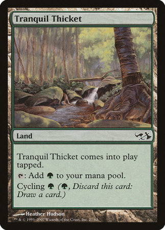 Tranquil Thicket [Duel Decks: Elves vs. Goblins] | Fandemonia Ltd