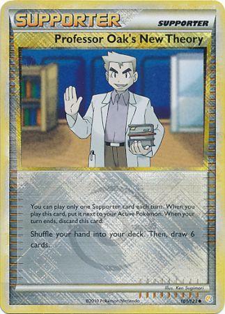 Professor Oak's New Theory (101/123) (League Promo) [HeartGold & SoulSilver: Base Set] | Fandemonia Ltd