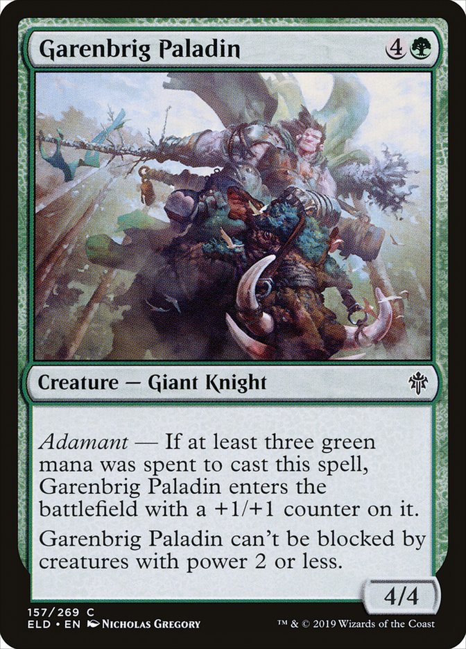 Garenbrig Paladin [Throne of Eldraine] | Fandemonia Ltd