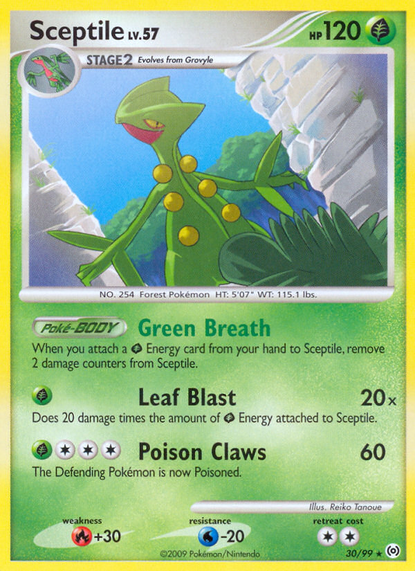 Sceptile (30/99) [Platinum: Arceus] | Fandemonia Ltd