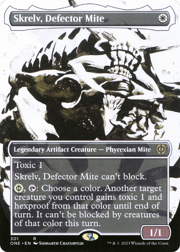 Skrelv, Defector Mite (Borderless Ichor) [Phyrexia: All Will Be One] | Fandemonia Ltd