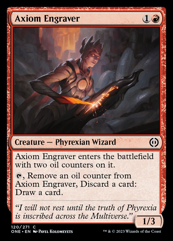 Axiom Engraver [Phyrexia: All Will Be One] | Fandemonia Ltd