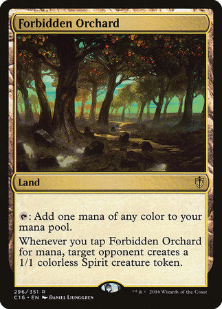 Forbidden Orchard [Commander 2016] | Fandemonia Ltd