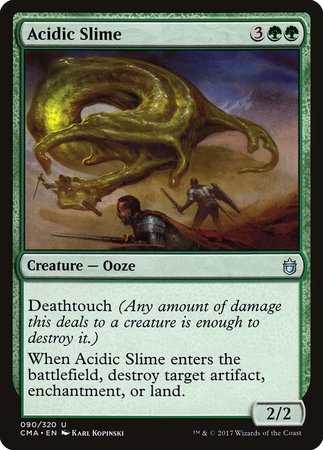 Acidic Slime [Commander Anthology] | Fandemonia Ltd