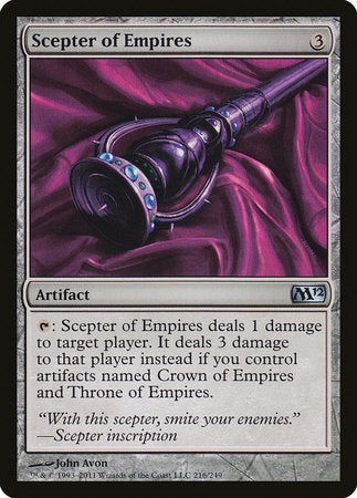 Scepter of Empires [Magic 2012] | Fandemonia Ltd