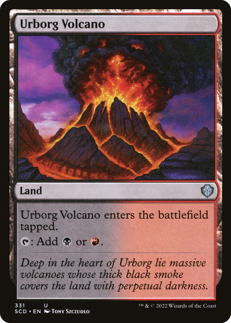 Urborg Volcano [Starter Commander Decks] | Fandemonia Ltd