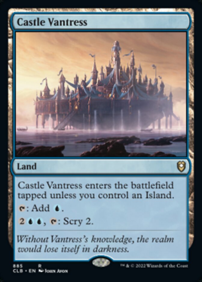 Castle Vantress [Commander Legends: Battle for Baldur's Gate] | Fandemonia Ltd
