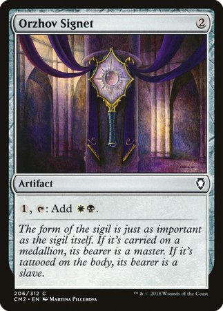 Orzhov Signet [Commander Anthology Volume II] | Fandemonia Ltd