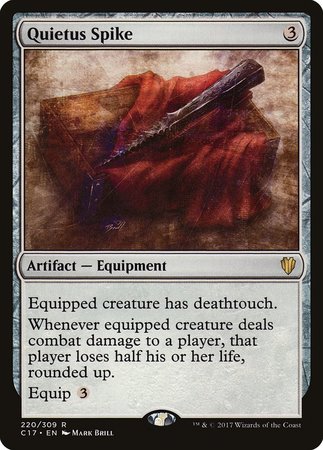 Quietus Spike [Commander 2017] | Fandemonia Ltd