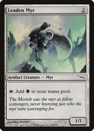 Leaden Myr [Mirrodin] | Fandemonia Ltd