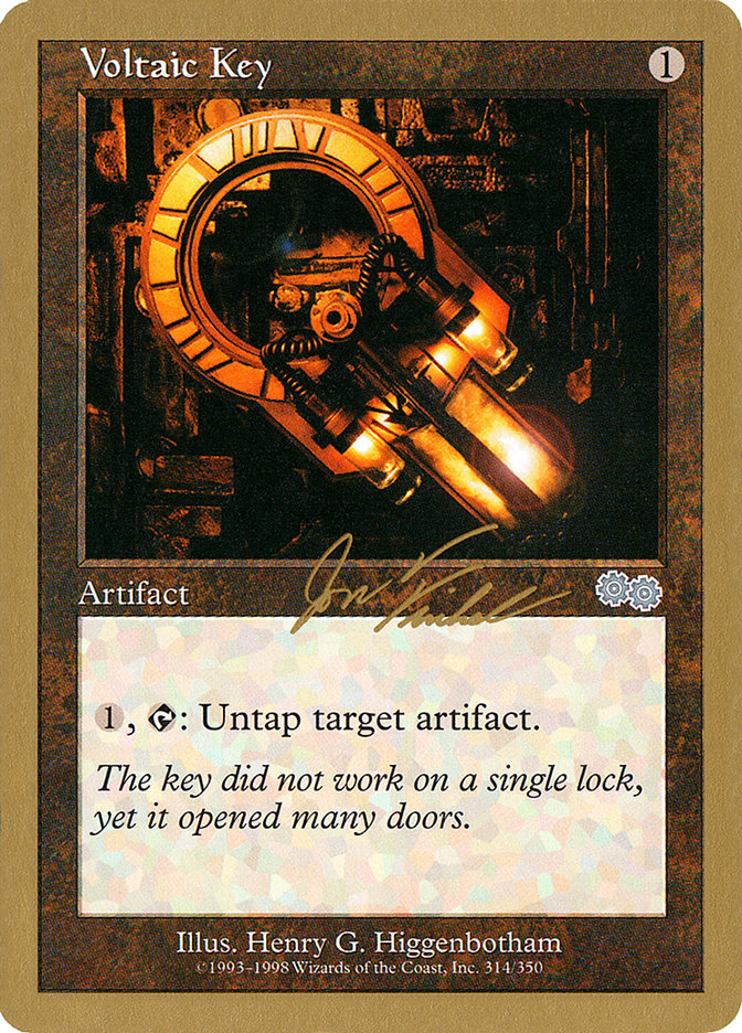 Voltaic Key (Jon Finkel) [World Championship Decks 2000] | Fandemonia Ltd