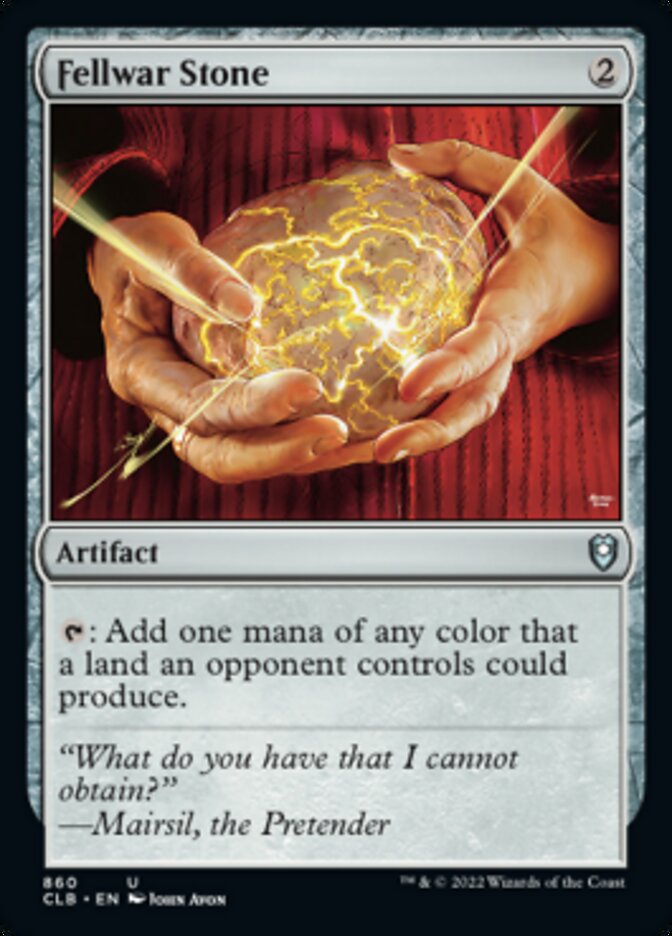 Fellwar Stone [Commander Legends: Battle for Baldur's Gate] | Fandemonia Ltd