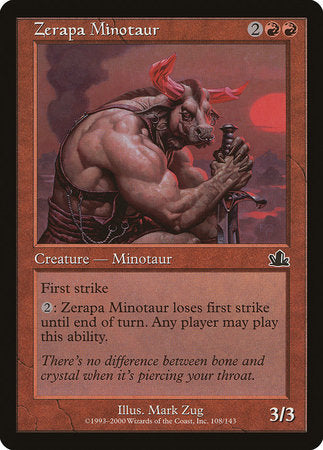 Zerapa Minotaur [Prophecy] | Fandemonia Ltd