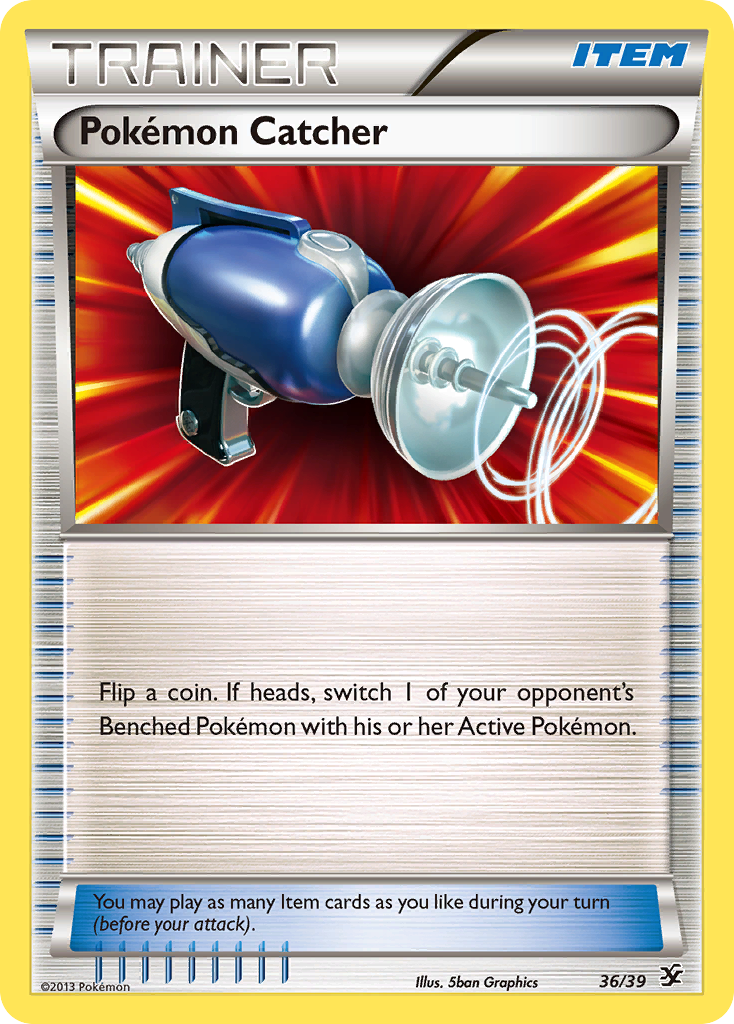 Pokemon Catcher (36/39) [XY: Kalos Starter Set] | Fandemonia Ltd