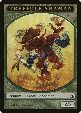 Treefolk Shaman Token [Morningtide Tokens] | Fandemonia Ltd