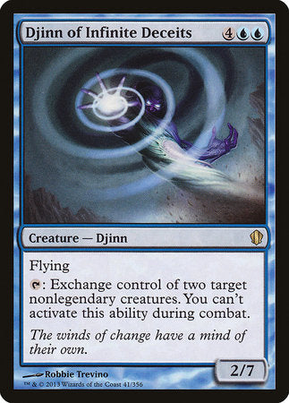 Djinn of Infinite Deceits [Commander 2013] | Fandemonia Ltd