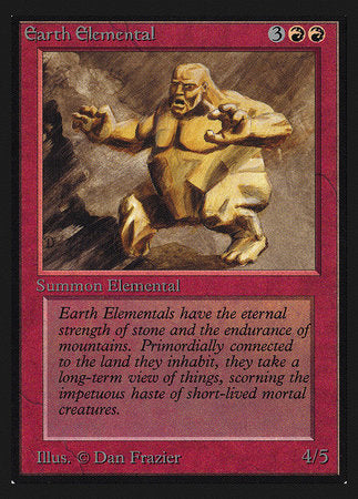 Earth Elemental (IE) [Intl. Collectors’ Edition] | Fandemonia Ltd