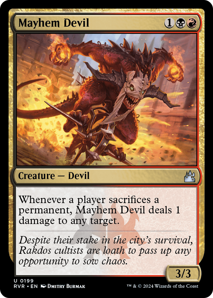 Mayhem Devil [Ravnica Remastered] | Fandemonia Ltd