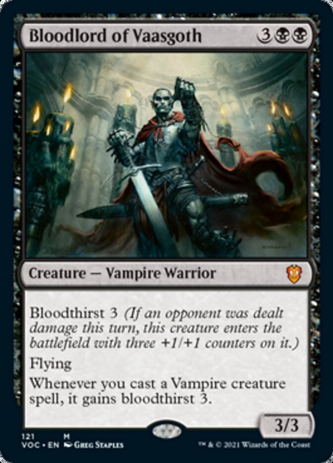Bloodlord of Vaasgoth [Innistrad: Crimson Vow Commander] | Fandemonia Ltd