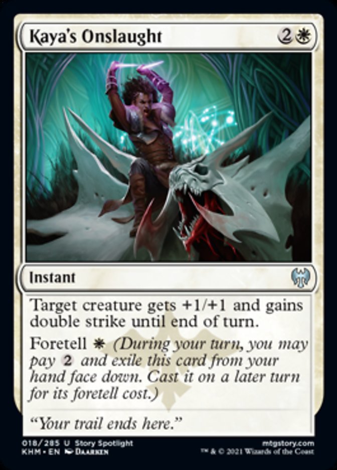Kaya's Onslaught [Kaldheim] | Fandemonia Ltd