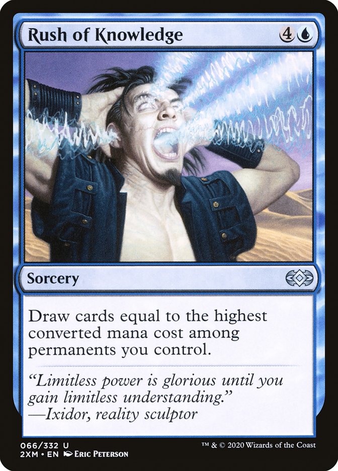 Rush of Knowledge [Double Masters] | Fandemonia Ltd