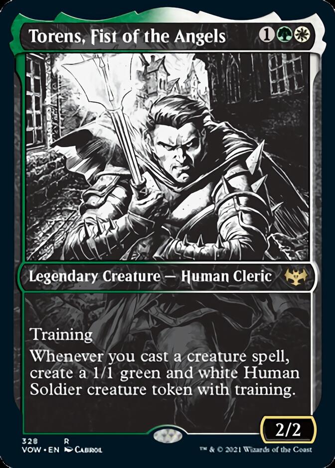 Torens, Fist of the Angels (Showcase Eternal Night) [Innistrad: Crimson Vow] | Fandemonia Ltd