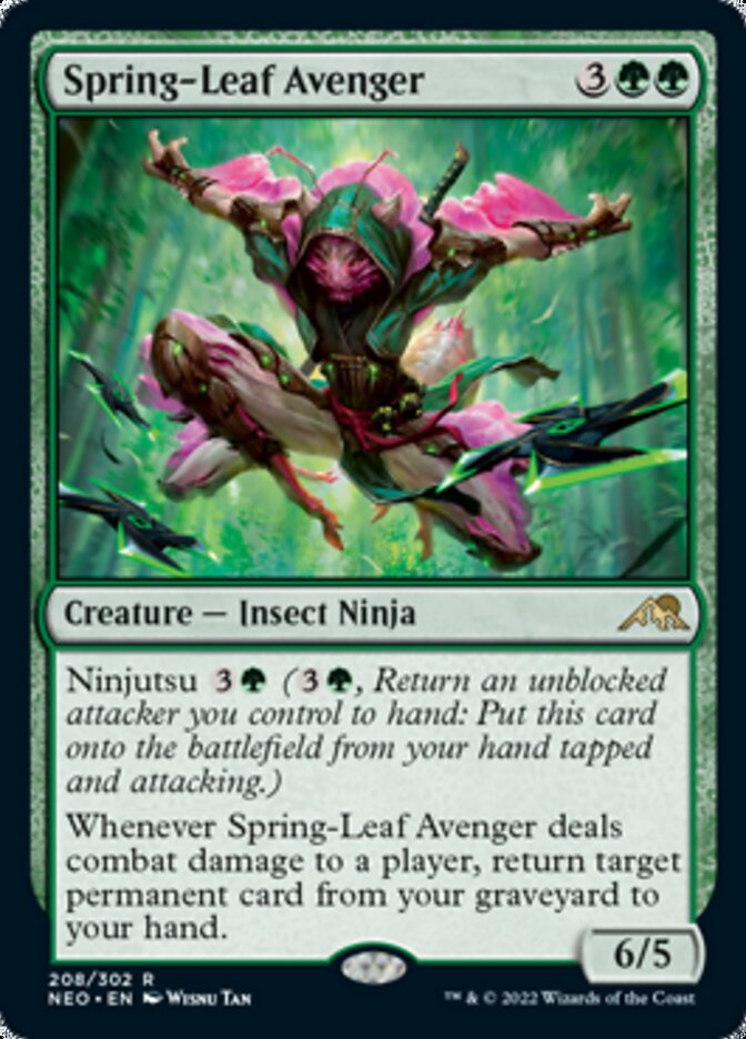Spring-Leaf Avenger [Kamigawa: Neon Dynasty] | Fandemonia Ltd