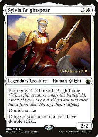 Sylvia Brightspear [Battlebond Promos] | Fandemonia Ltd