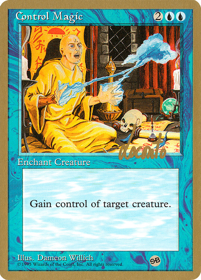 Control Magic (Michael Loconto) (SB) [Pro Tour Collector Set] | Fandemonia Ltd