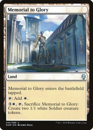 Memorial to Glory [Dominaria] | Fandemonia Ltd