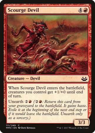 Scourge Devil [Modern Masters 2017] | Fandemonia Ltd