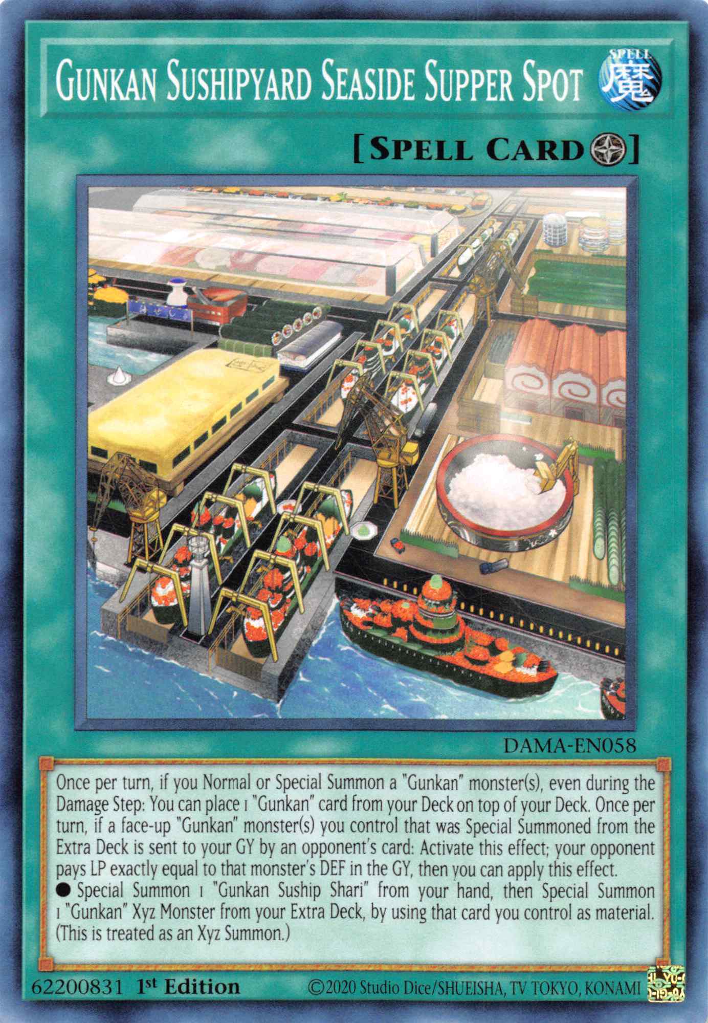 Gunkan Sushipyard Seaside Supper Spot [DAMA-EN058] Common | Fandemonia Ltd