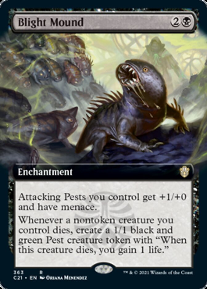 Blight Mound (Extended) [Commander 2021] | Fandemonia Ltd
