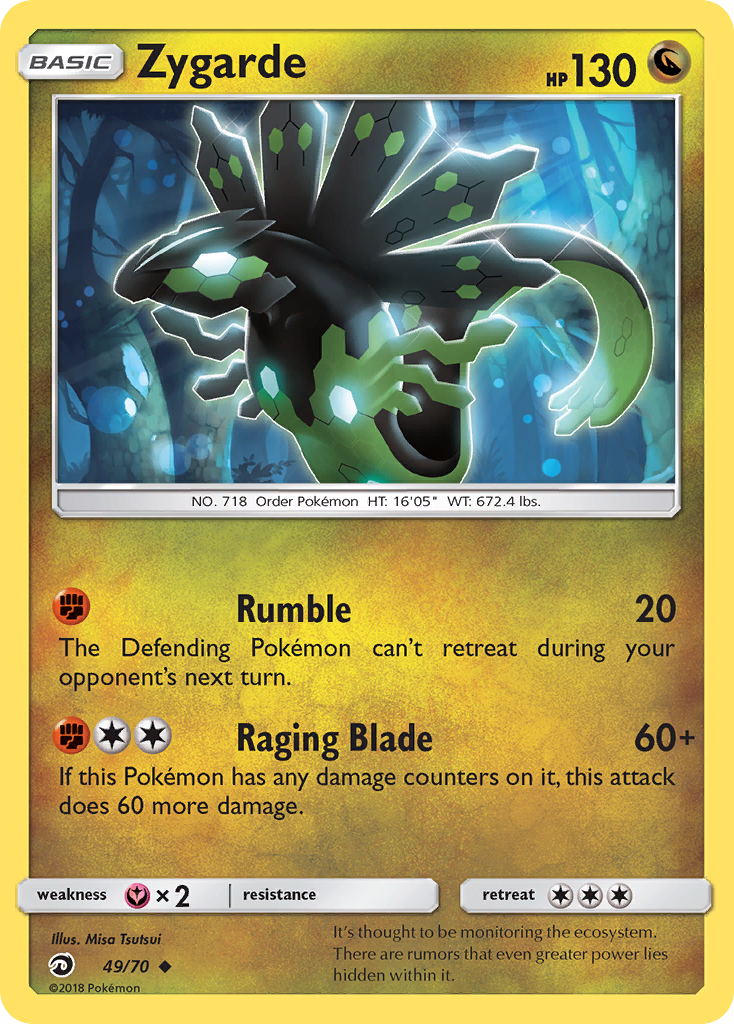 Zygarde (49/70) [Sun & Moon: Dragon Majesty] | Fandemonia Ltd