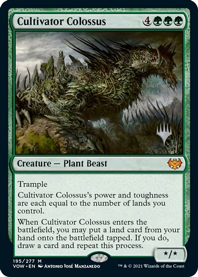 Cultivator Colossus (Promo Pack) [Innistrad: Crimson Vow Promos] | Fandemonia Ltd