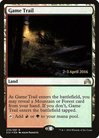 Game Trail [Shadows over Innistrad Promos] | Fandemonia Ltd