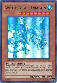 White Night Dragon [LCGX-EN205] Ultra Rare | Fandemonia Ltd