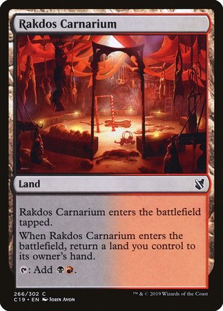 Rakdos Carnarium [Commander 2019] | Fandemonia Ltd
