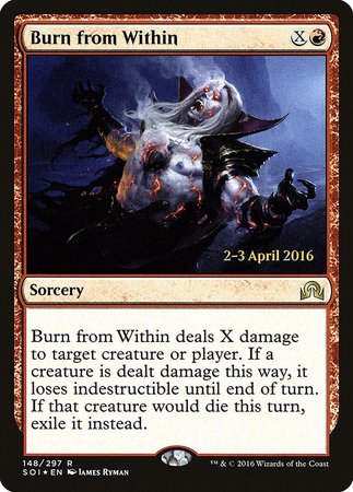 Burn from Within [Shadows over Innistrad Promos] | Fandemonia Ltd
